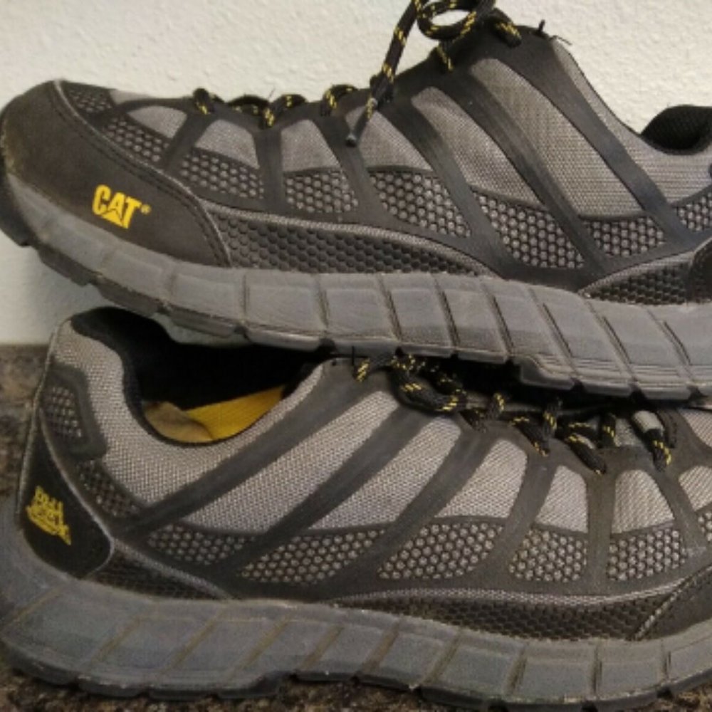 Men's Size 9 Cat Footwear Streamline Composite Toe Construction Shoe Safety Shoe